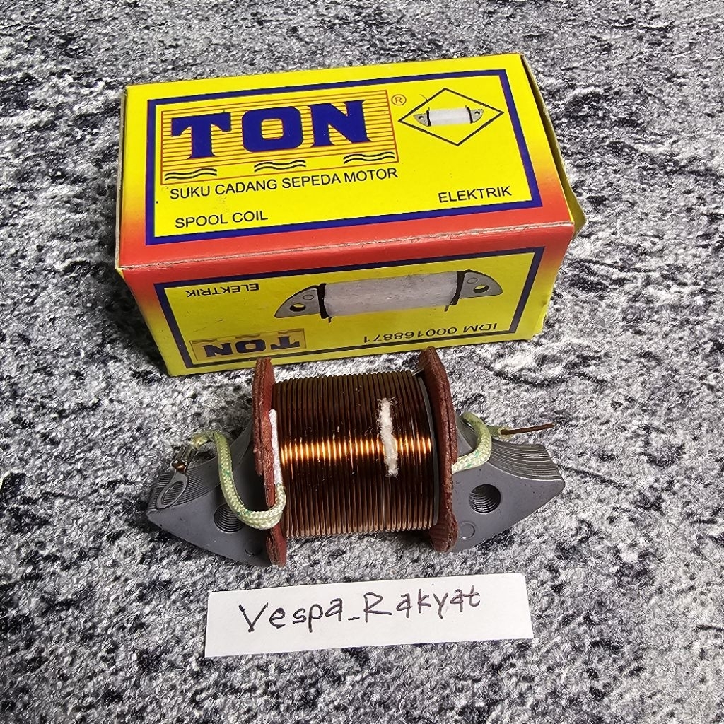 Spul Api Pengapian Vespa Vespa Super Sprint Vbb Pts Spul Platina Vespa