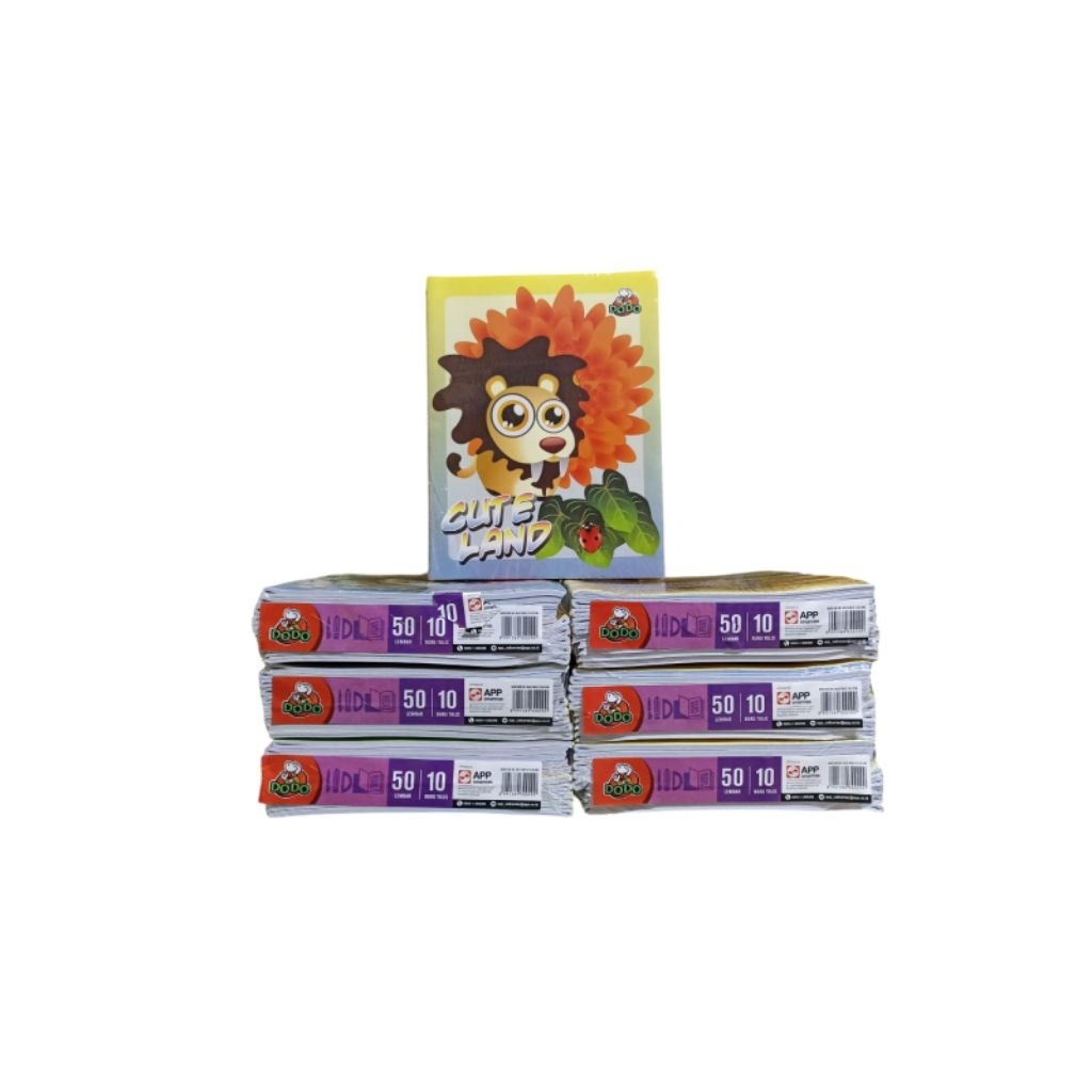 

buku tulis Dodo isi 50 lembar per pcs ✓ GK