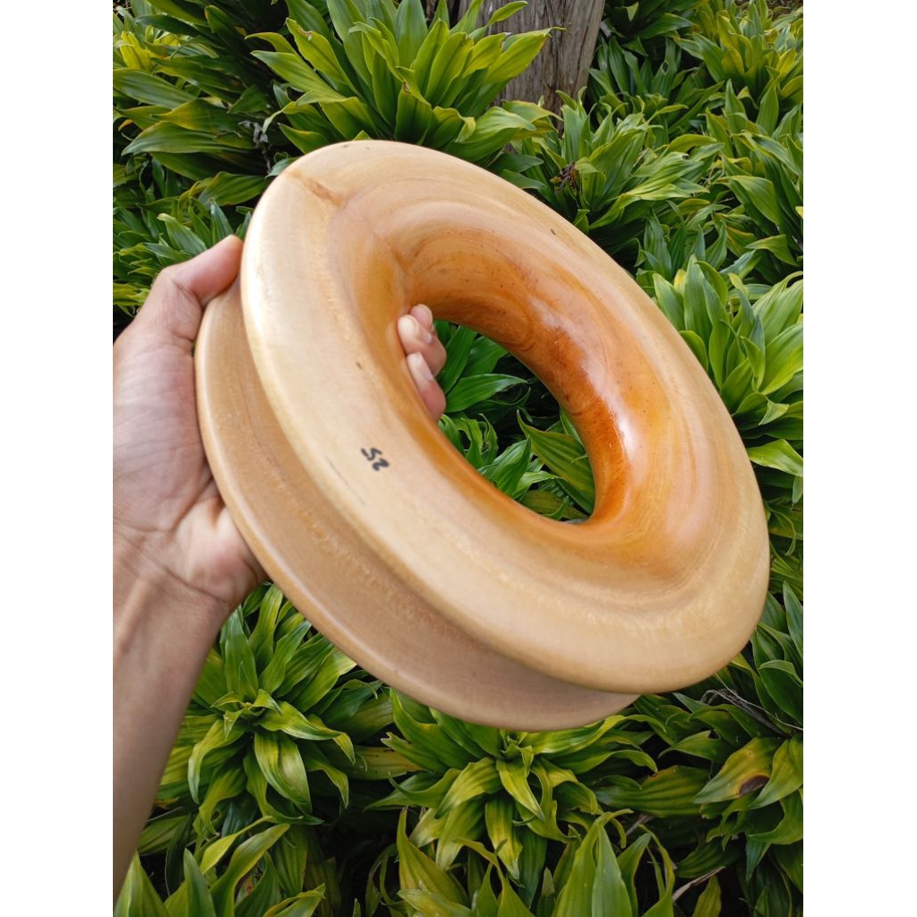 Gulungan Senar serbaguna / penggulung senar pancing / puyen kayu ukuran 15 cm - 25 cm