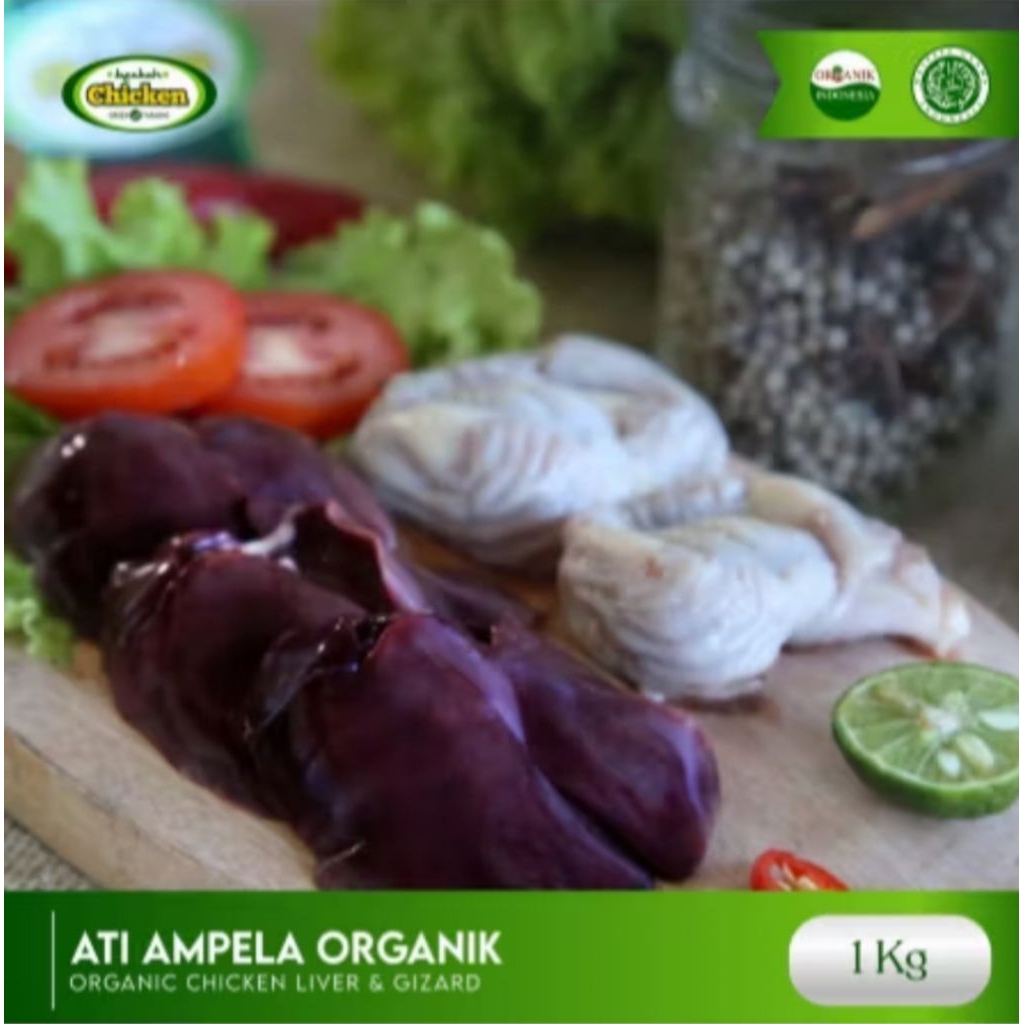 

Ati Ampela Organik| Beku|Berkah Chicken 1000gr