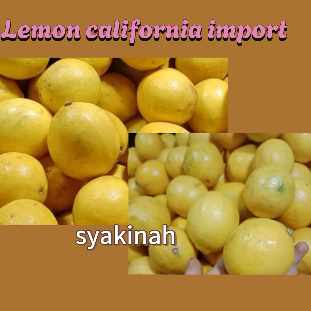 

LEMON CALIFORNIA IMPORT 1kg