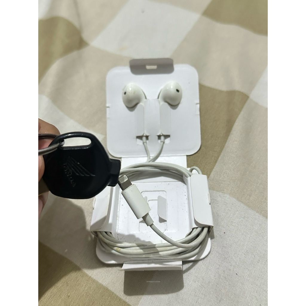 Headset iPhone Original Cabutan Box bekas ip 11 iBox