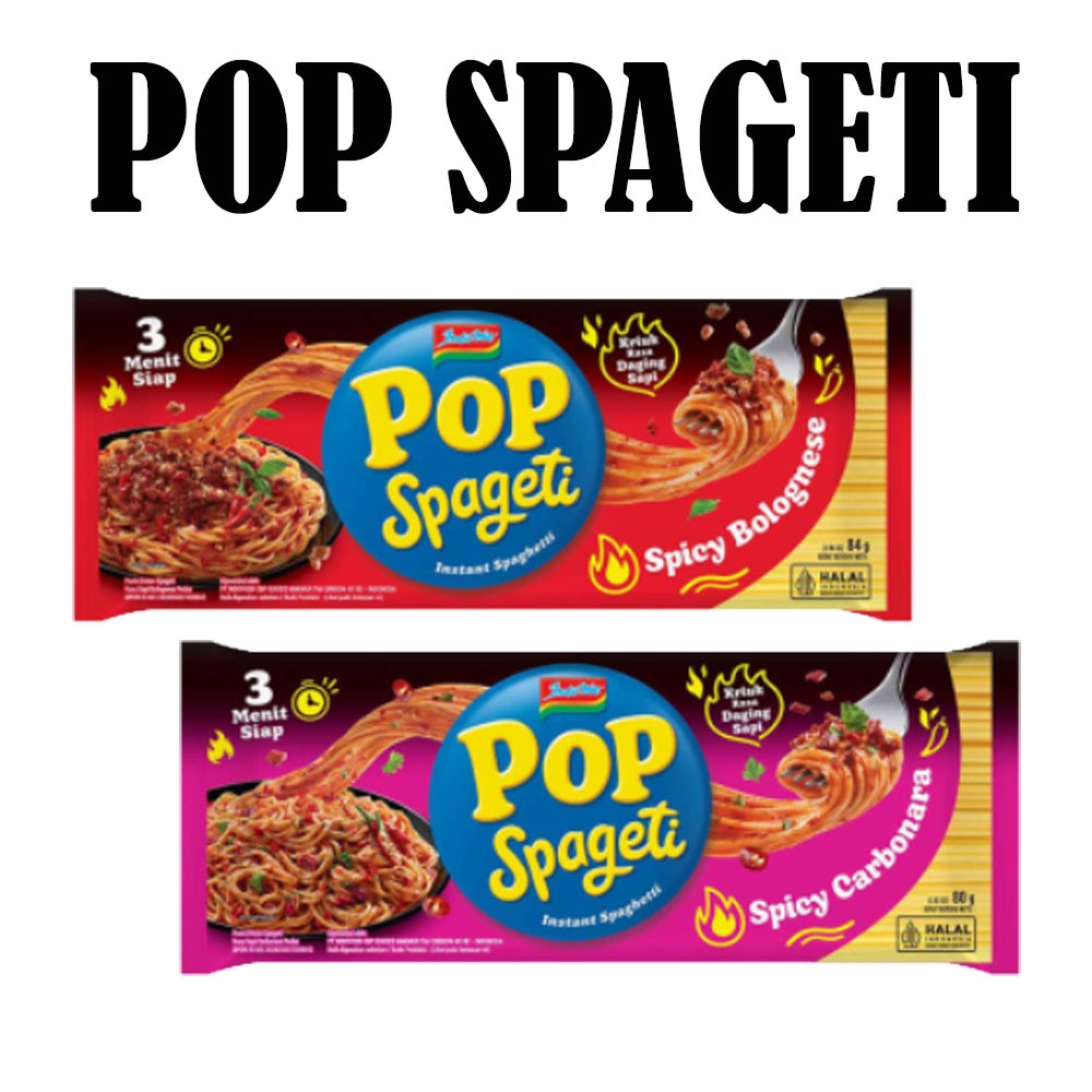 

POP SPAGETI INDOMIE SPAGHETTI INSTAN