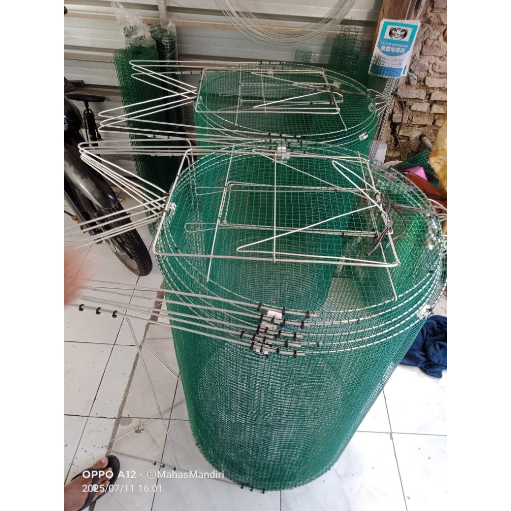 umbaran/tenggaran MURAI bulat sleding panjang 5meter