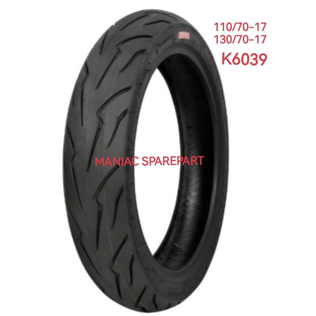 BAN LUAR KENDA MOTOR BESAR RACING COMPOUND 110/70-17 130/70-17 K6039 SOFT COMPOUND