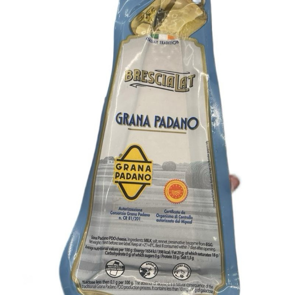 

Grana Padano Brescialat Keju Italia | Keju Parmesan Premium | Hard Cheese Import 100g
