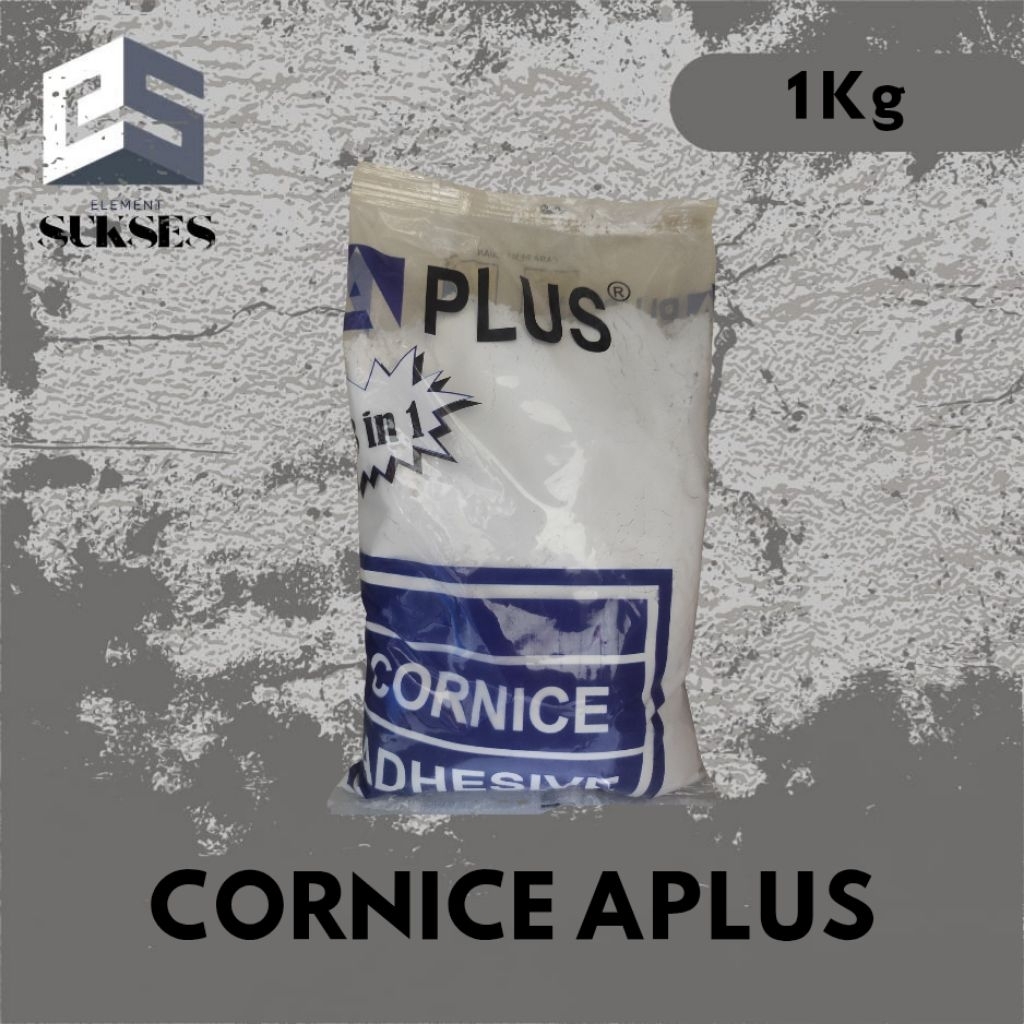 A PLUS Cornice adhesive kompon gypsum 1Kg