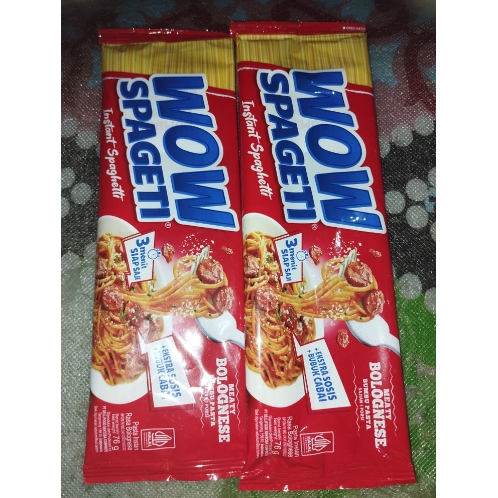 

Wow spageti bolognes