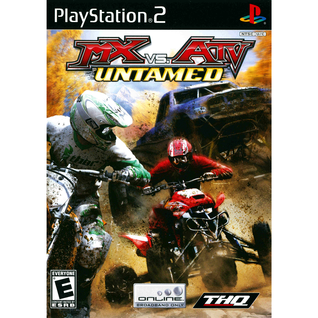 KASET PS2 MX VS ATV UNTAMED