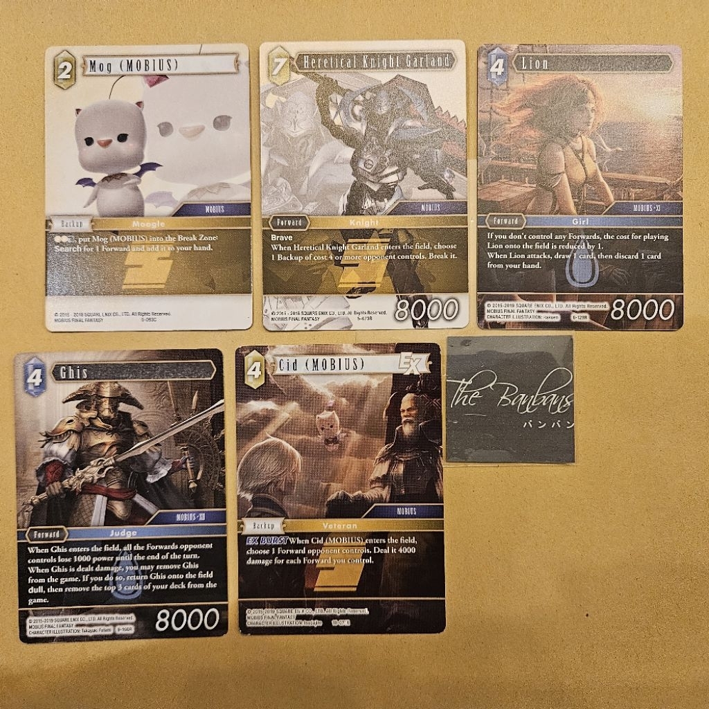 Final Fantasy TCG Mobius Nonfoil (020)