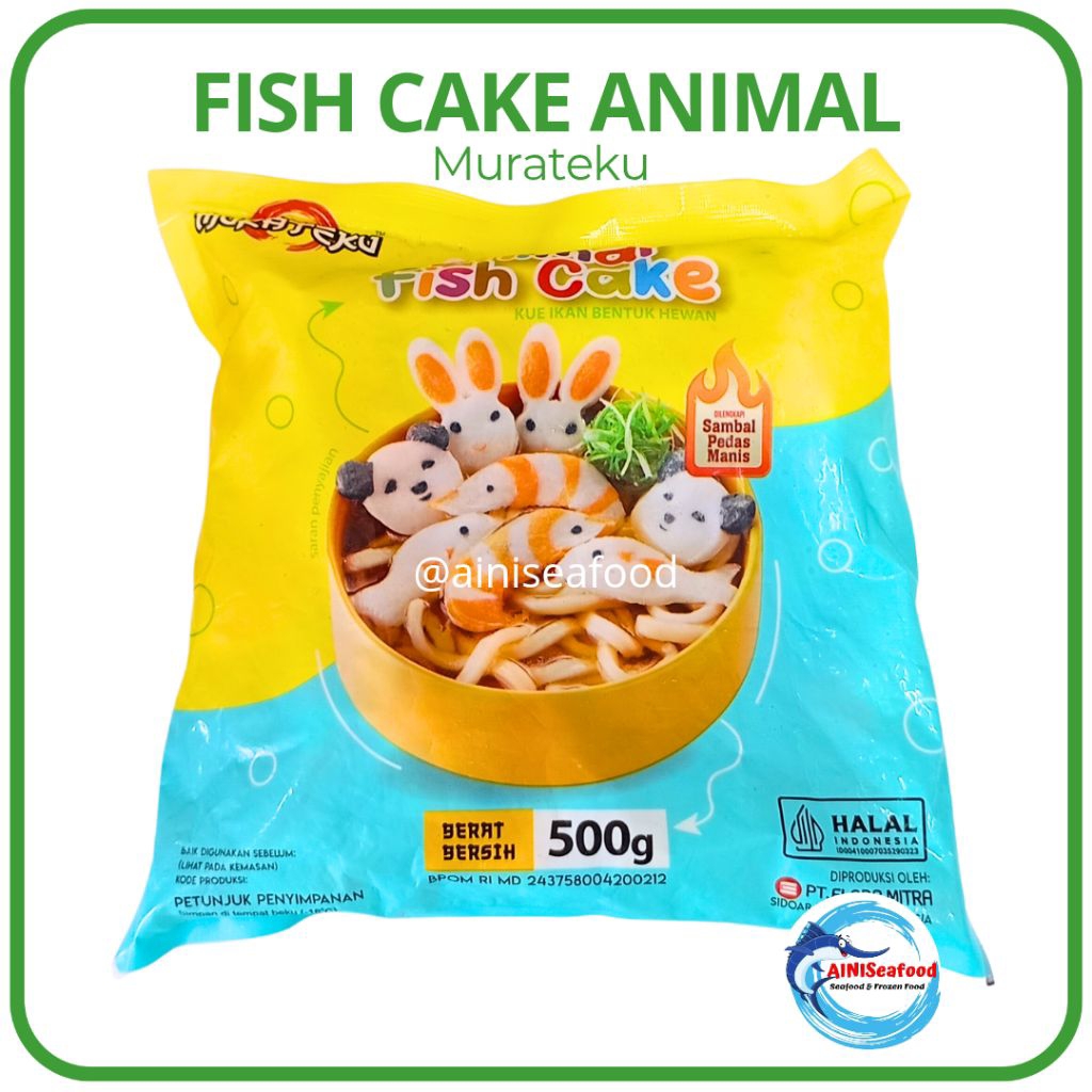 Murateku Fish Cake Animal Frozenfood