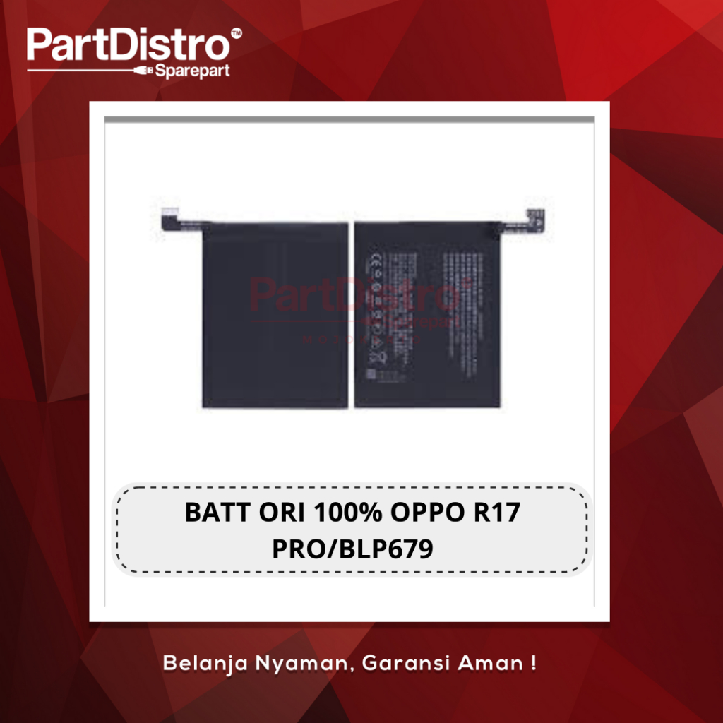 BATERAI  OPPO R17 PRO/BLP679 VV