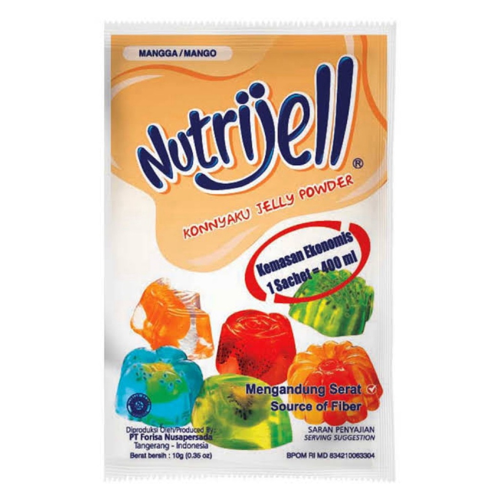 

[SYAHIRA.EXCLUSIVE] Nutrijel Mangga 10 gram per pcs