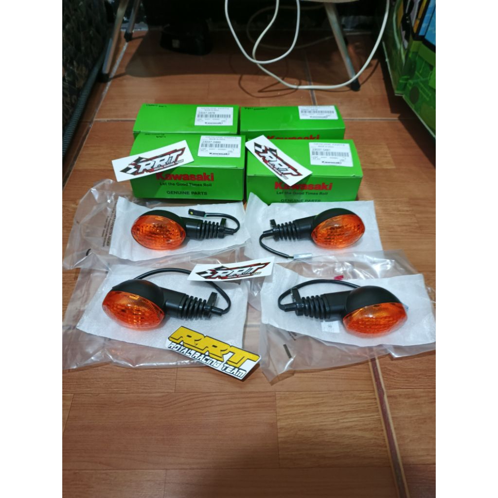 lampu sen sen depan belakang kawasaki klx150 dtracker 150 pnp ksr110 orignal