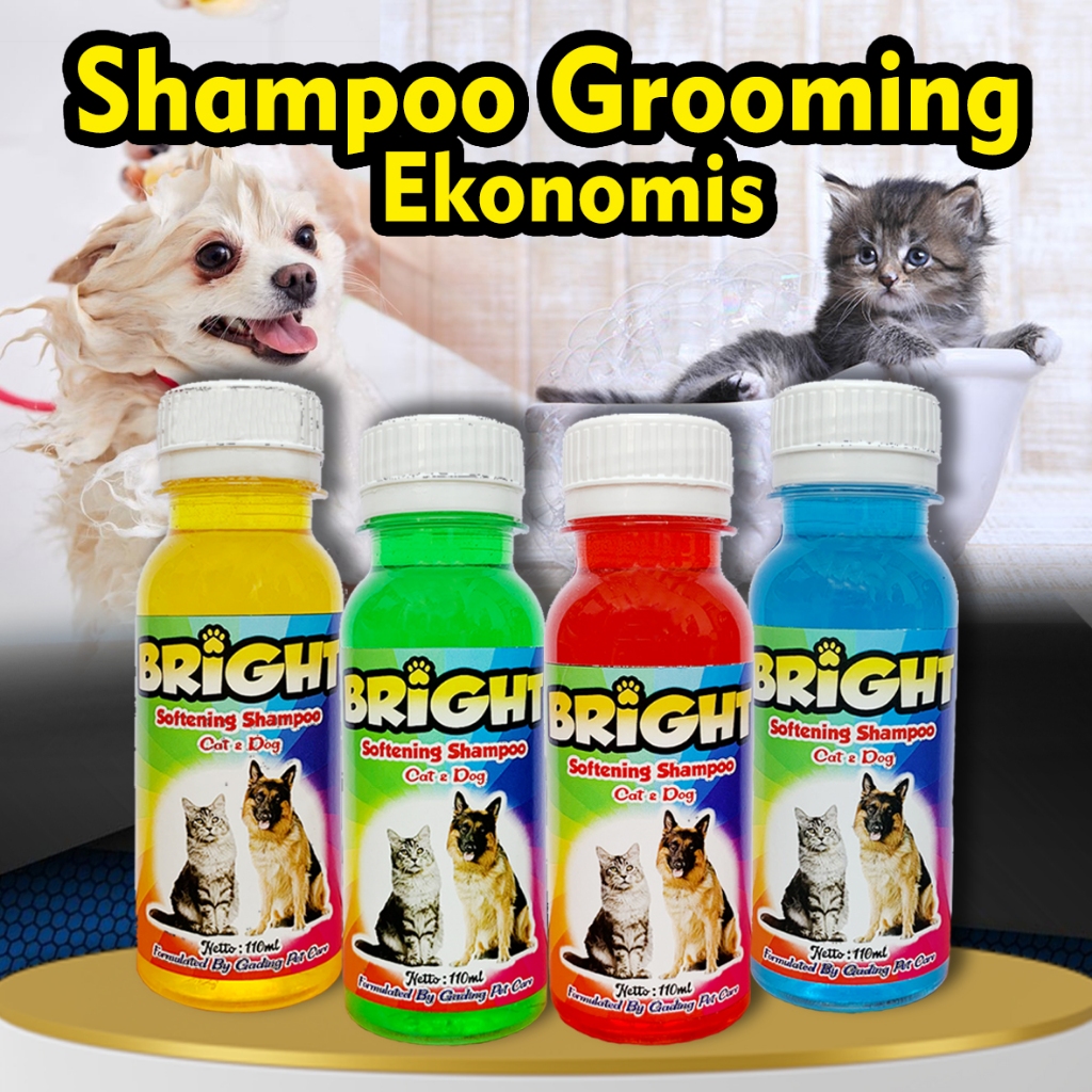 Shampo Kucing Anti Kutu Dan Anti Jamur Anjing 100ml Bulu Rontok Anti Rontok Penumbuh Bulu