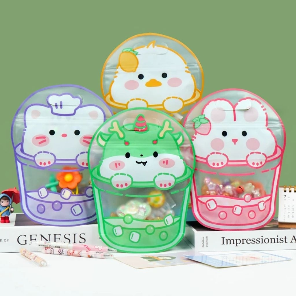 

Goodie Bag Ultah Anak/Goodie Bag Birthday 3D/Kantong ziplock/Kantong Souvenir Anak Lucu/ Goodie Bag Motif hewan/Plastik Kemasan Snack Candy