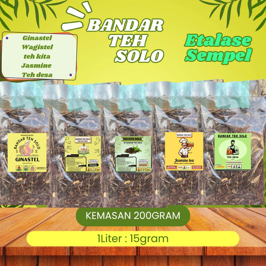 

TEH RACIK BERBAGAI VARIAN KEMASAN 200GRAM