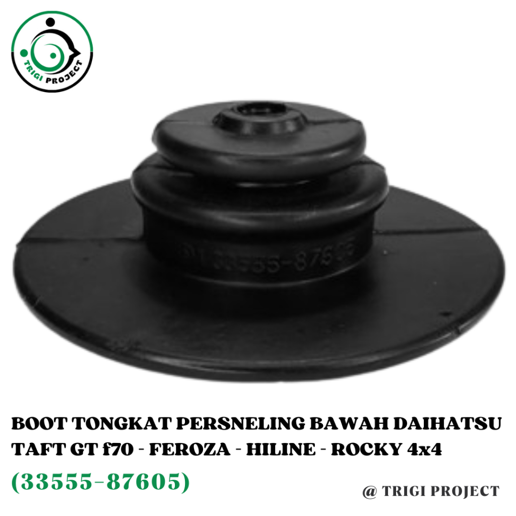 Karet Boot Tongkat Tuas Gigi Persneling Perseneling Bawah Mobil Daihatsu Taft GT F70 - Feroza - Hili