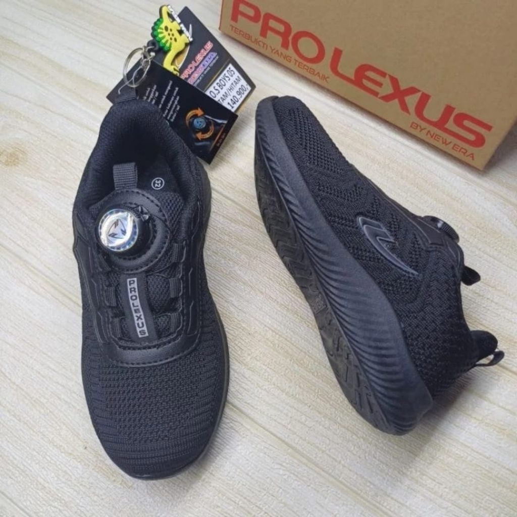 sepatu sekolah model putar new era hitam polos