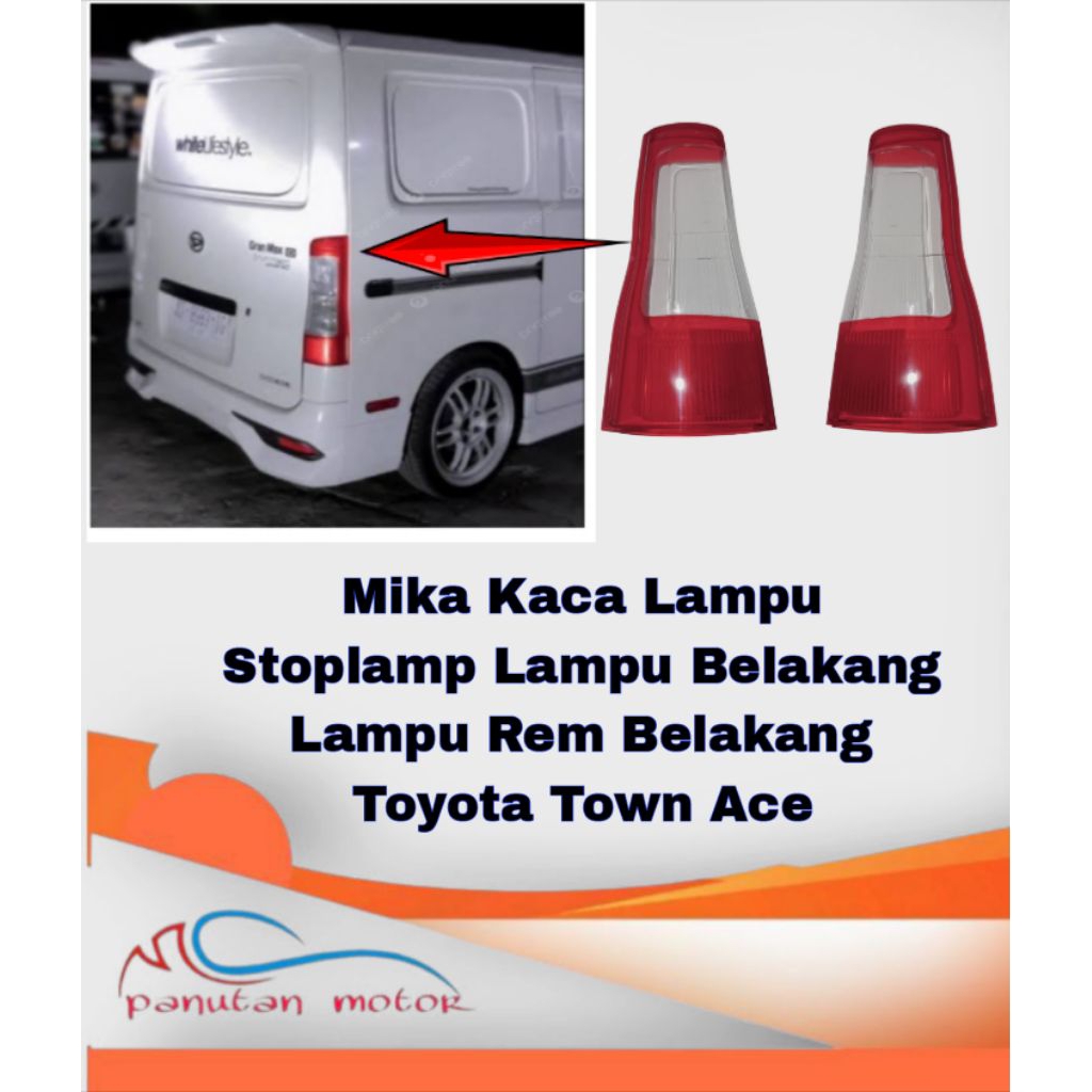 mika kaca lampu blakang Grand Max Town Ace original set kanan atau kiri