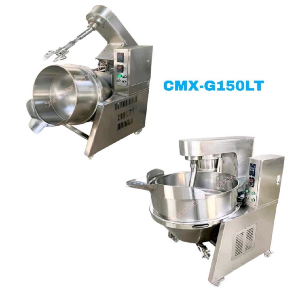 Fomac Gas Tilting Cooking Mixer CMX-G150LT  CMX G150LT Mesin Pemasak Pengaduk produk Sup, Saus, Kari