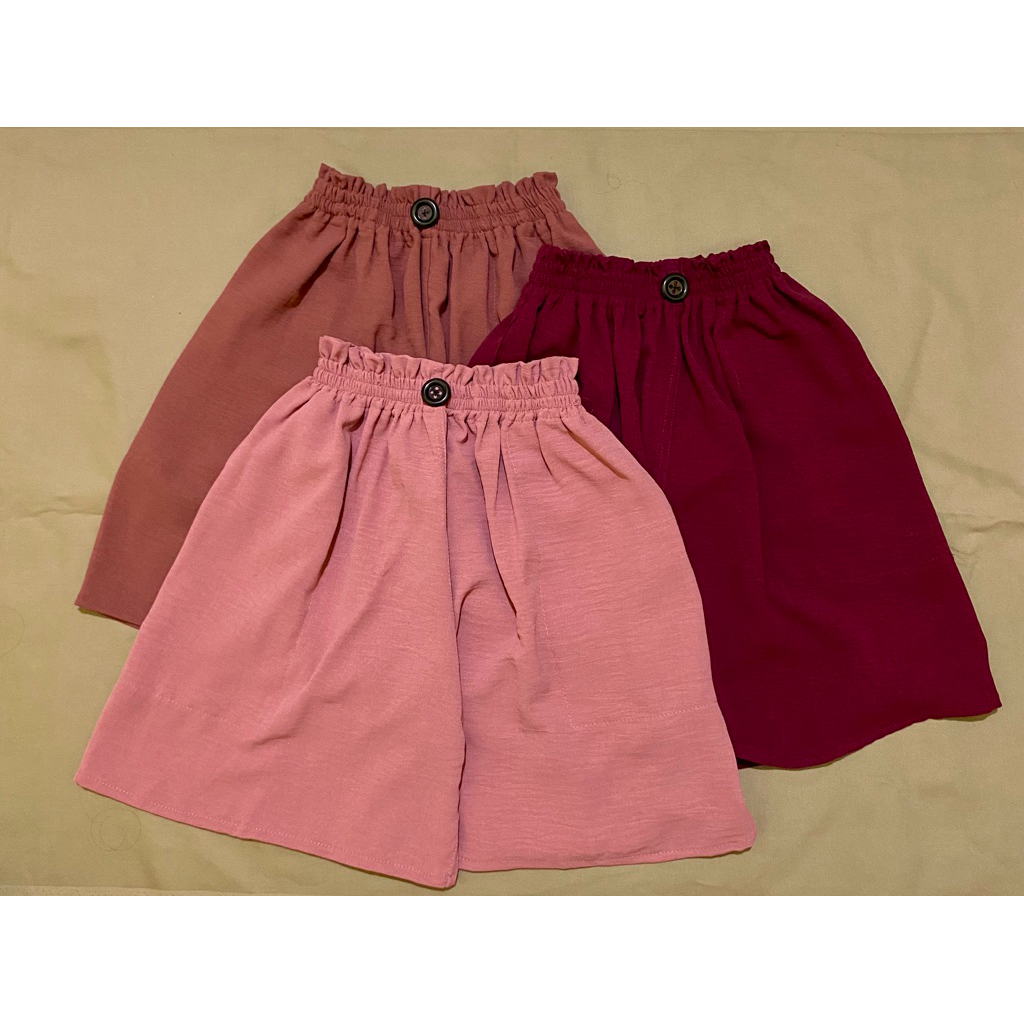 CELANA PENDEK KULOT - CRINKLE AIRFLOW