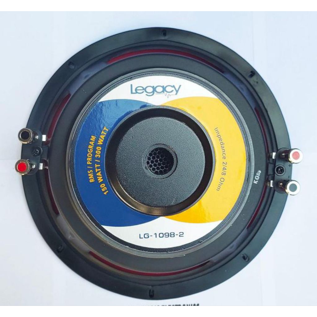 Speaker Subwoofer 10 Inch Legacy LG 1098-2 Double Coil Original