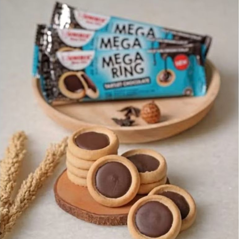 

Mega Ring Tartlet Chocolate 22 gram (isi 12) Mega Ring Tartlet Chocolate