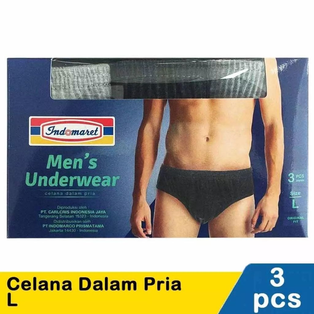 Celana Dalam Pria Indomaret Isi 3 Pcs