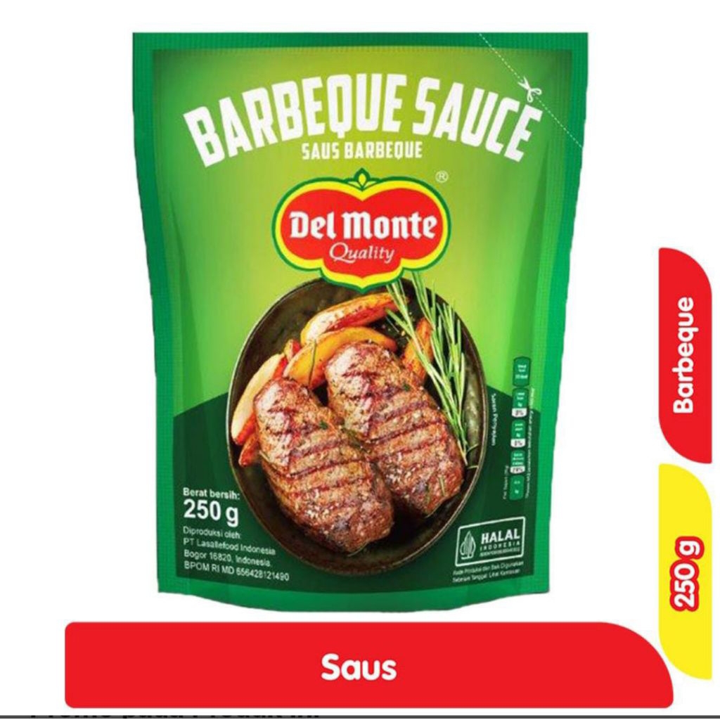 

Del monte saus barbeque 250 gram