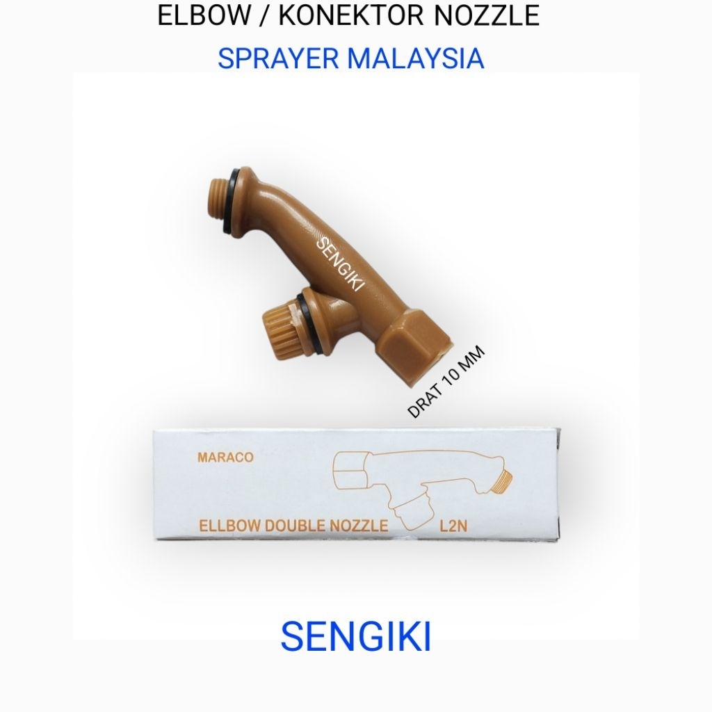 SENGIKI - ELBOW NOZZLE SPRAYER PB MALAYSIA TANGKI MALAYSIA SEMPROT HAMA
