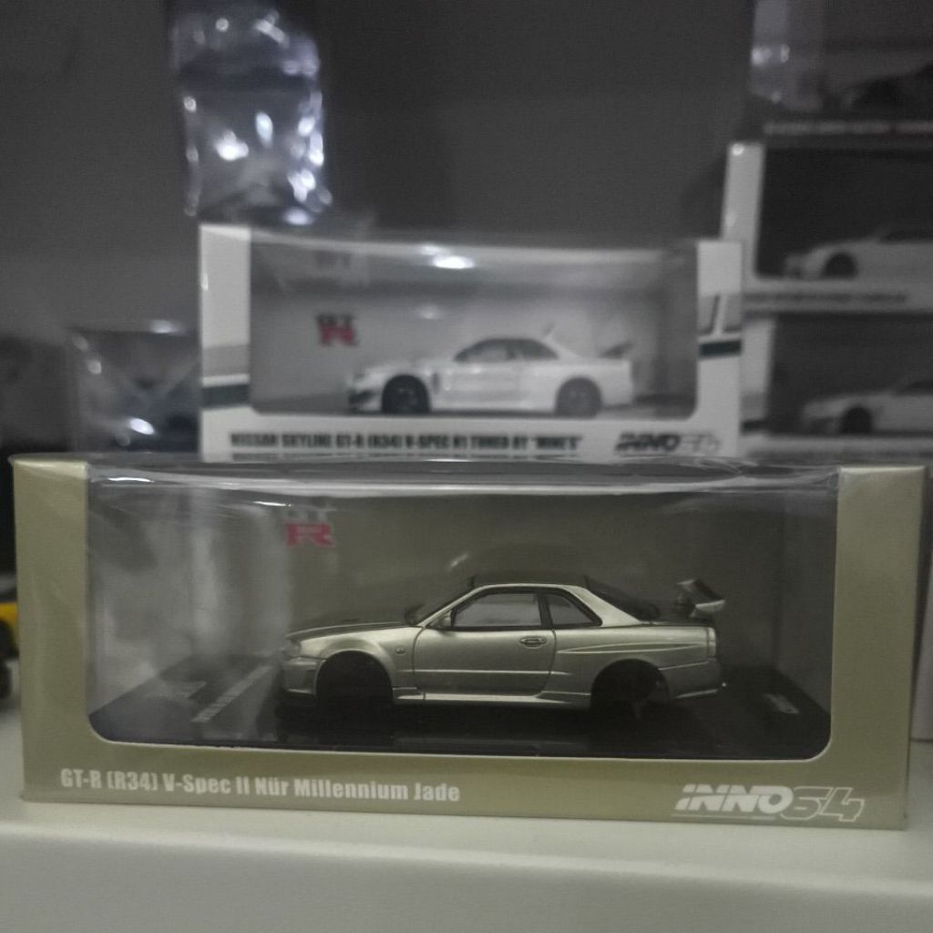Inno Nissan Skyline GTR R34 V Spec II Nur Millenium Jade Inno64 2