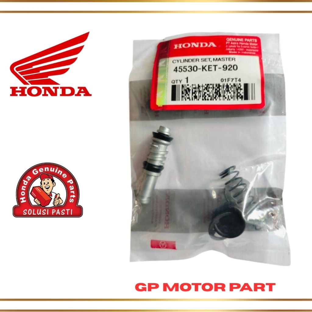 seal master rem depan/master rem kit depan Supra x,kharisma,Revo original AHM