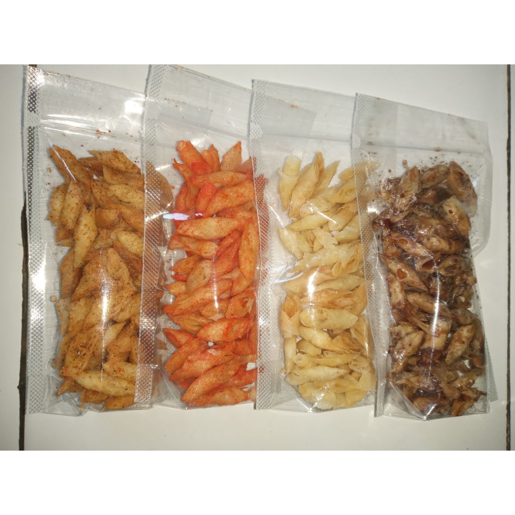 

Luchy (Lumpia Crunchy)(60 gram)^_^ Makanan ringan kulit lumpia goreng Crunchy