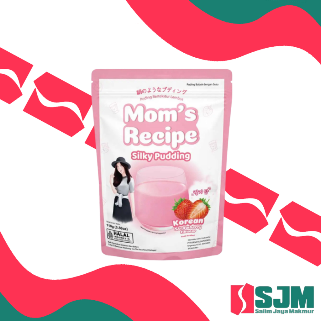 

Mom's Recipe Silky Pudding Pouch 110gr - Bubuk Pudding Instan Siap Saji