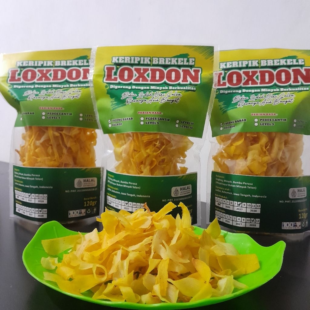 

Keripik singkong brekele jagung bakar