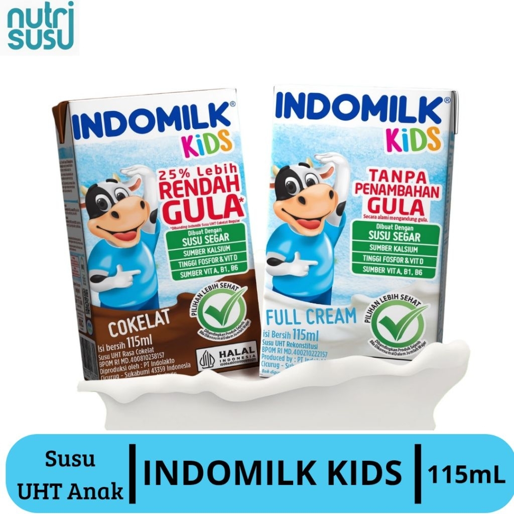 

Susu Indomilk KIDS UHT 115mL
