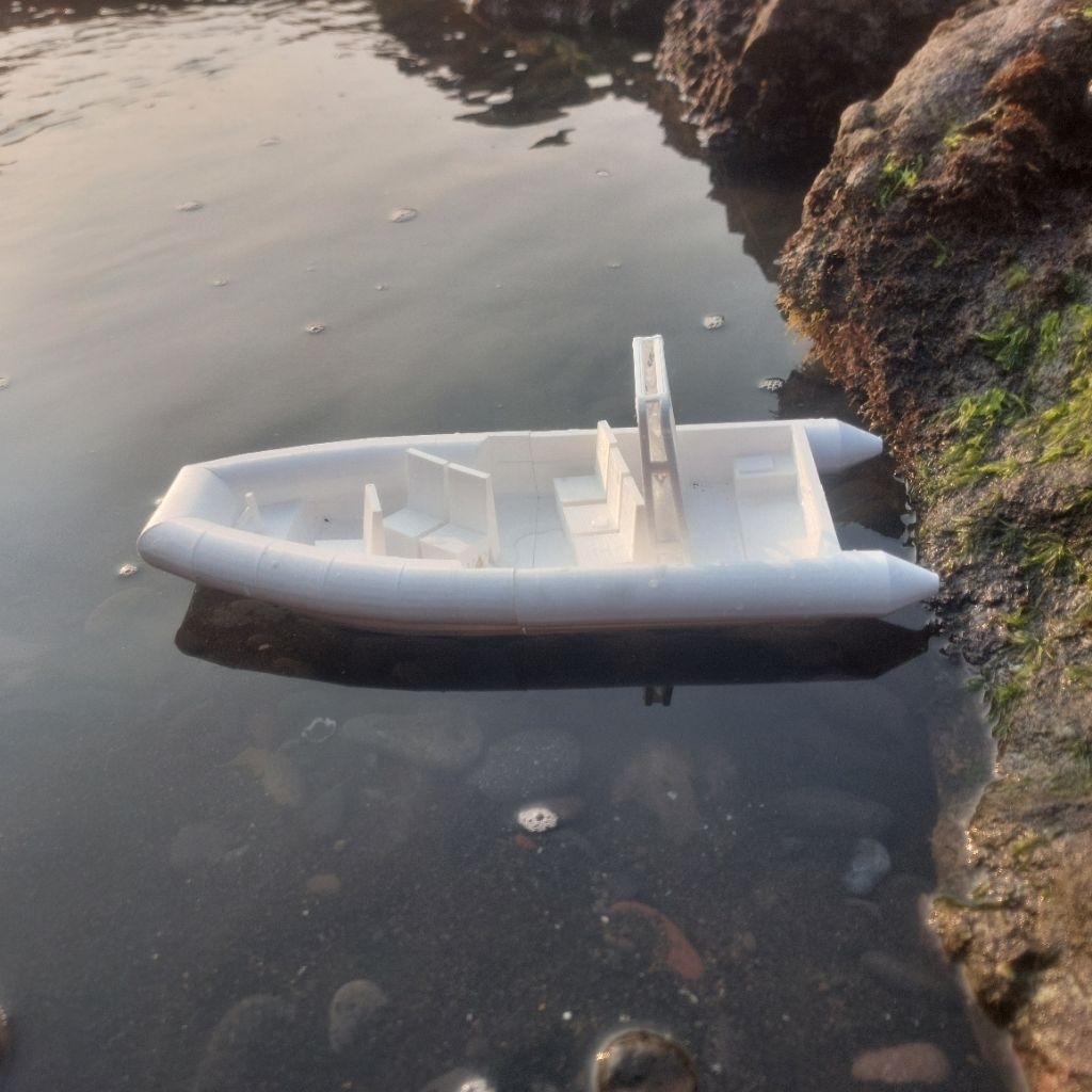 Hull RC Boat 3D Print Rescue Boat