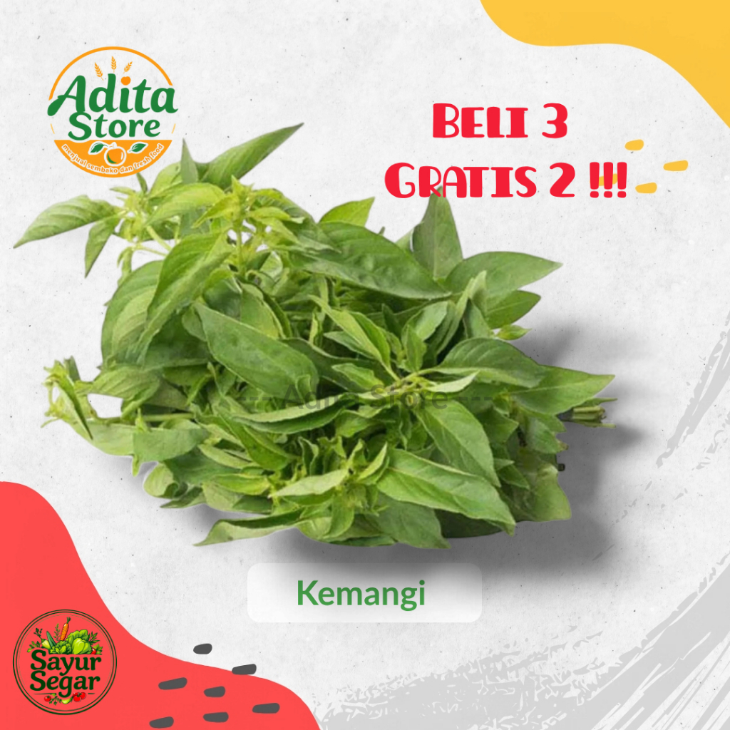 

Daun Kemangi Segar 1 Ikat