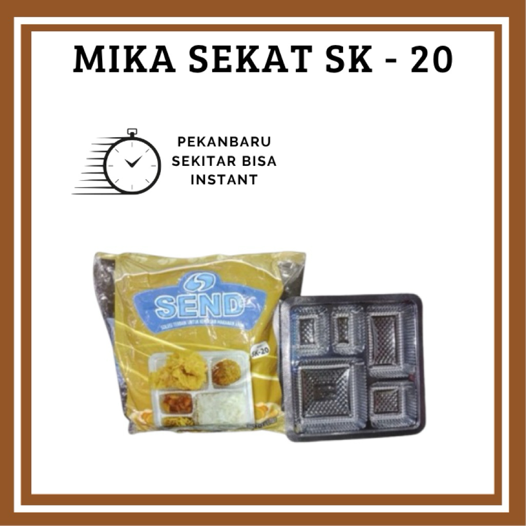 Mika Sekat 5 - Mika Sk - 20 - Mika Plastik Sekat 5