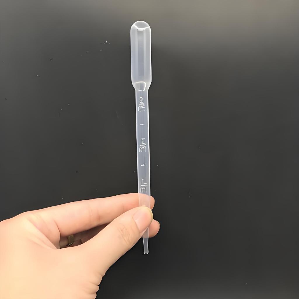 Pipet Tetes Plastik 5 ml 1 Pack isi 100 Pcs Pipet Tetes Plastik Bening Sekali Pakai Disposable Paste