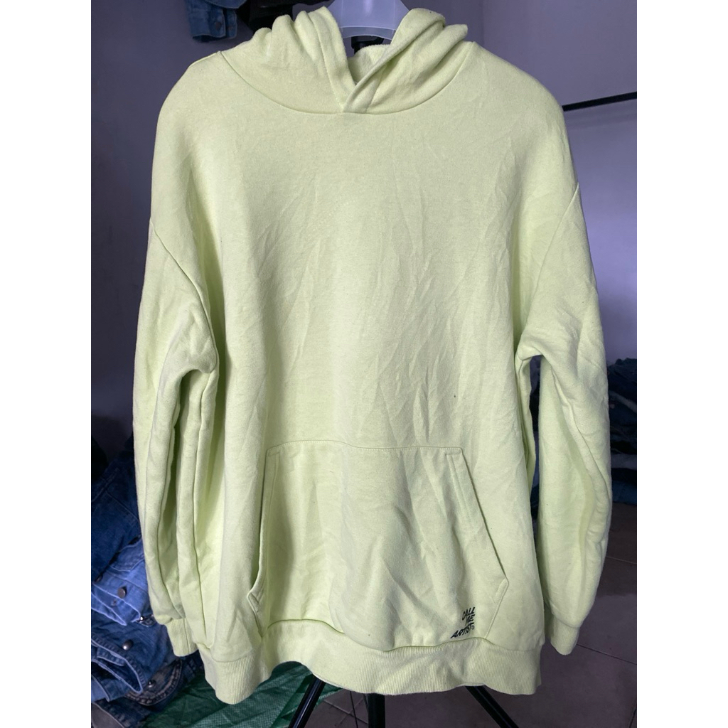 Hoodie Hijau Stabilo