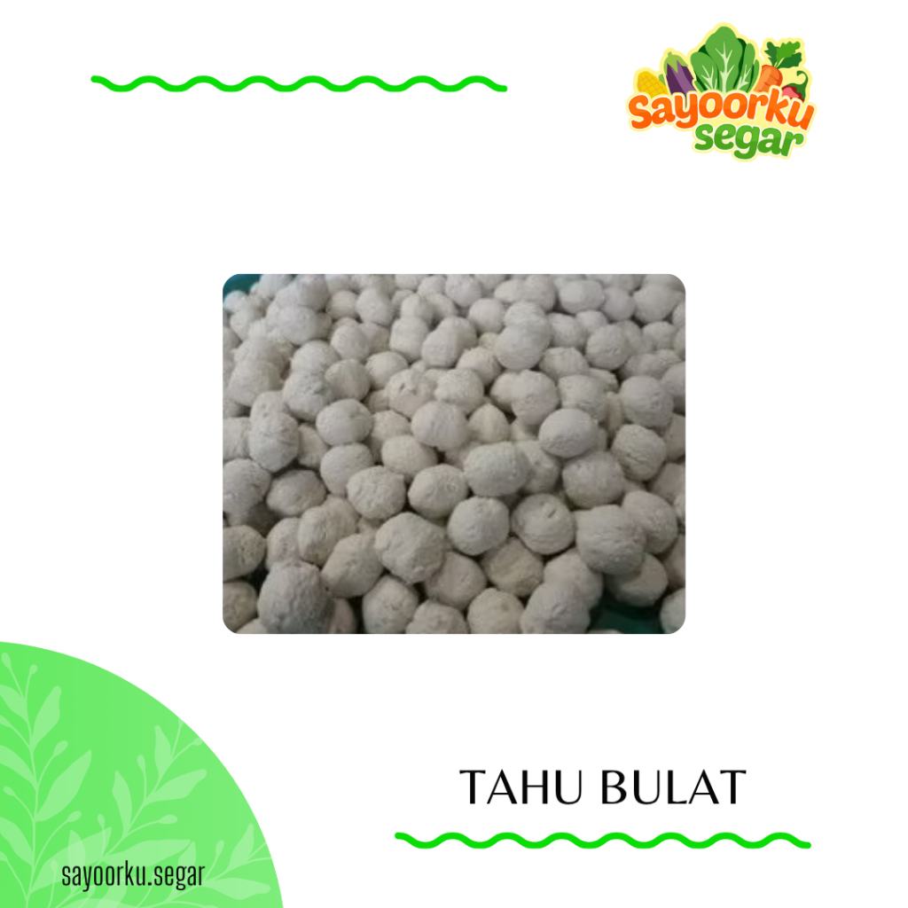 

Tahu bulat 1 pack isi 25