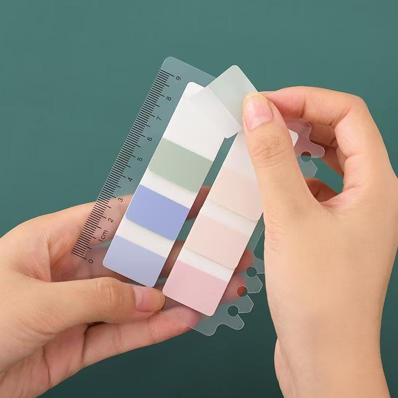 

Set Index Tab & Sticky Note Pastel Vintage Pembatas Buku Plastik Alat Tulis