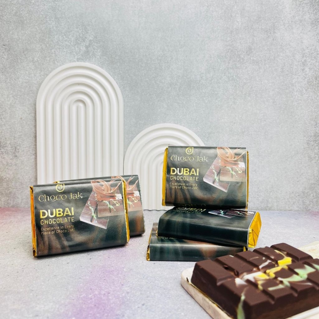 

Coklat Dubai Viral Choco Jak 80 Gram Enak dan Lezat