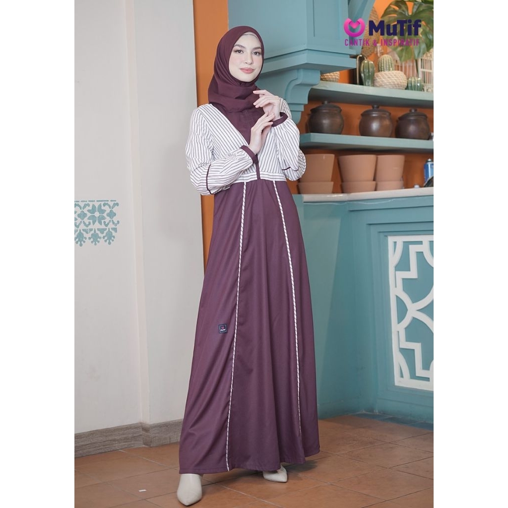 GAMIS MUTIF ZAHNY TRUFFLE MAUVE WINE DAN ZAHNY TRUFFLE BROWN