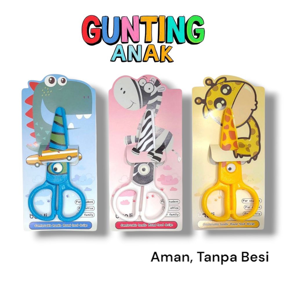 

GUNTING KERTAS ANAK FANCY 2658 MOTIF BINATANG (PCS)