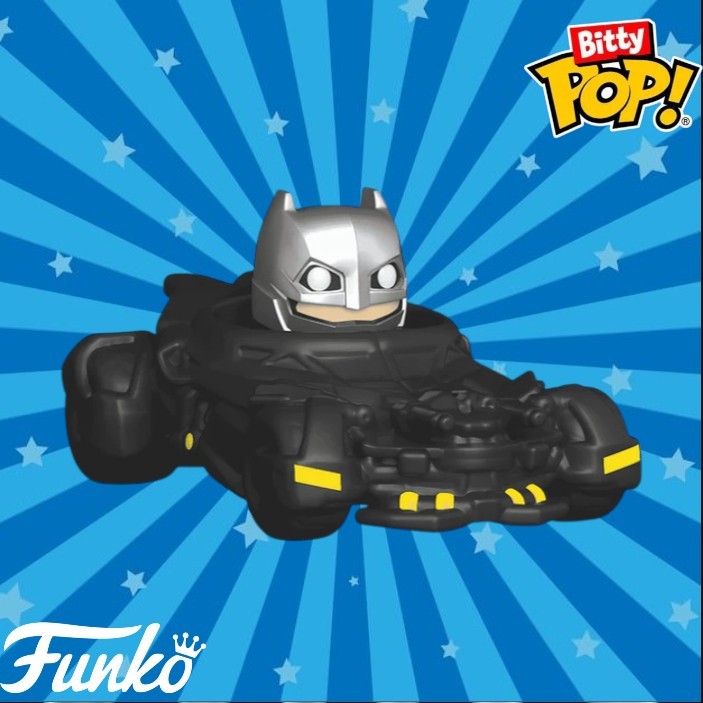 Funko Bitty Pop Rides Armored Batman with Batmobile