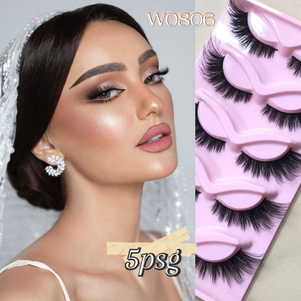 5 psg bulu mata  W0806/ premium lashes