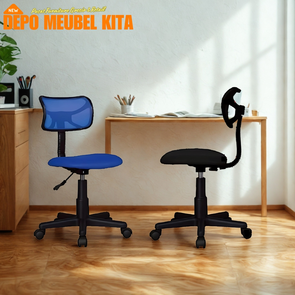 ACTIV KENT KS 102 (Kursi Putar / Kursi Staff / Kursi Kerja Dengan Roda Fleksibel Naik Turun)